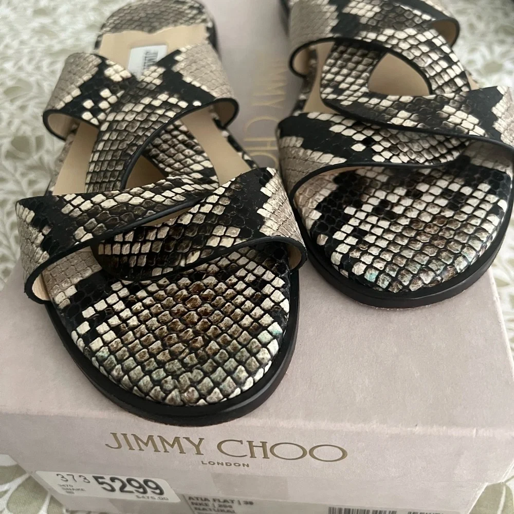 Jimmy Choo slip on sandals - Picture 4 of 5